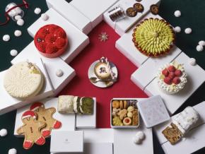 セント レジス ホテル 大阪：真紅の薔薇を表現したケーキなど4種展開　2026年クリスマスコレクション発表