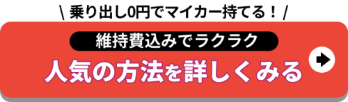 乗り出し0円でマイカー持てる！維持費込みでラクラク　人気の方法を詳しくみる