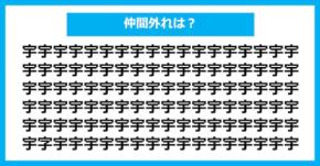 【漢字間違い探しクイズ】仲間外れはどれ？（第421問）