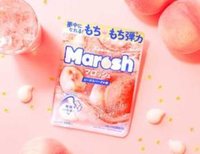 新感覚お菓子｢マロッシュ｣シリーズから『ピーチスパークル味』が登場♪