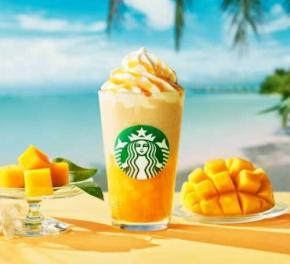 【スターバックス®】オリエンタル マンゴー&ティー フラペチーノ®が新登場♡