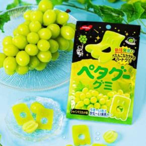 ペタグーグミの新フレーバーは爽やかシャインマスカット♡