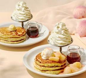 白桃フェア開催！J.S. PANCAKE CAFEで夏だけのご褒美時間を