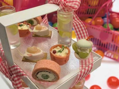 ANAクラウンプラザホテル大阪のピンクアフタヌーンティー④