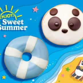 クリスピー・クリーム・ドーナツからパンダ&浮き輪の夏限定♡