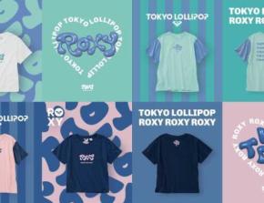 日本×POPカルチャー♡ROXY×TOKYO LOLLIPOPコラボT発売