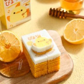 夏限定♡ぴよりんの型ぬきバウムに爽やかはちみつレモン味が登場！