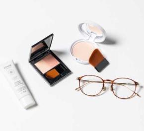 【JINS×ETVOS】肌も目も守る♡11秒で完了するUV対策を紹介