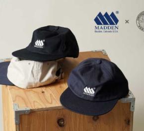 MADDENの新作キャップ！クラシック×現代デザインのコラボモデル