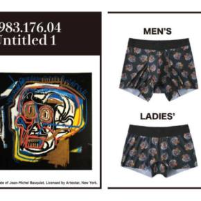 BODY WILDのパンツにバスキアが登場！革新とアートの融合♡