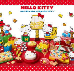 ハローキティと楽しむ♡京都センチュリーホテルのスイーツビュッフェ