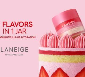 LANEIGEの大人気マスクに新フレーバー！ショートケーキ香る唇ケア♡
