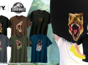 ジュラシック・ワールドファン必見♡BOTY恐竜Tシャツ全5種登場