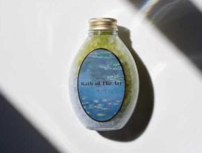 モネの世界に浸る♡二層の美しさを閉じ込めたバスソルト「Bath of The Art」