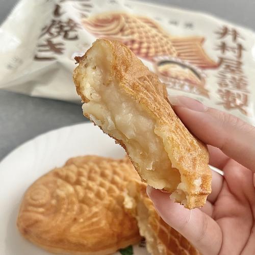 井村屋謹製のたい焼き(白つぶあん)④