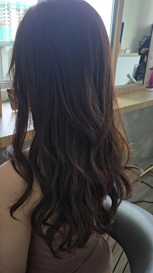 ヘアーセット後