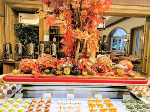 ザ・リッツ・カールトン大阪の秋のアフタヌーンブッフェ①