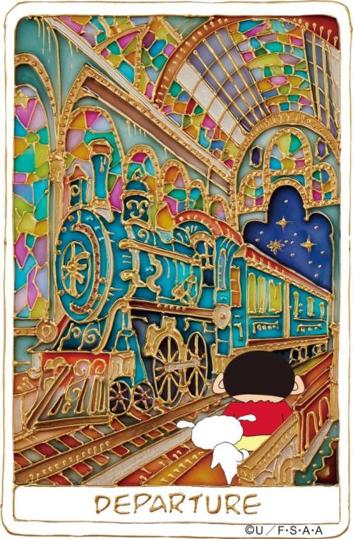 クレヨンしんちゃん 缶バッジ 車掌 テレ朝 □2025AW 新作□ まじかる