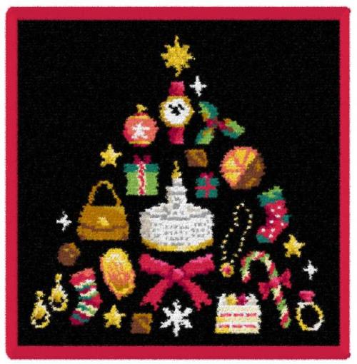 【新品✩未開封】和光限定 『フェイラー』♥WAKO TREE ハンカチ2枚 冬の贈り物に♪和光×フェイラー限定タオルハンカチ「WAKO TREE