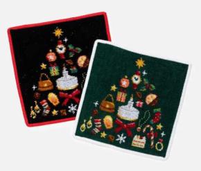 冬の贈り物に♪和光×フェイラー限定タオルハンカチ「WAKO TREE