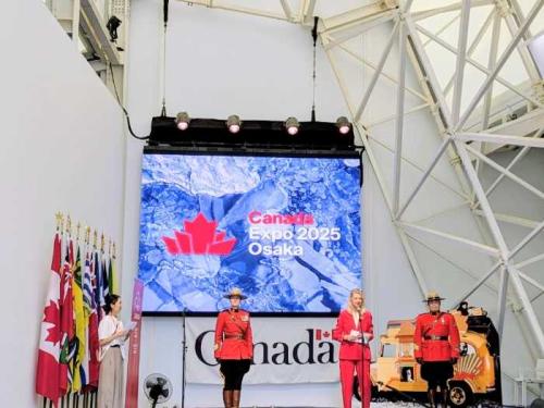 カナダパビリオンのイベント①