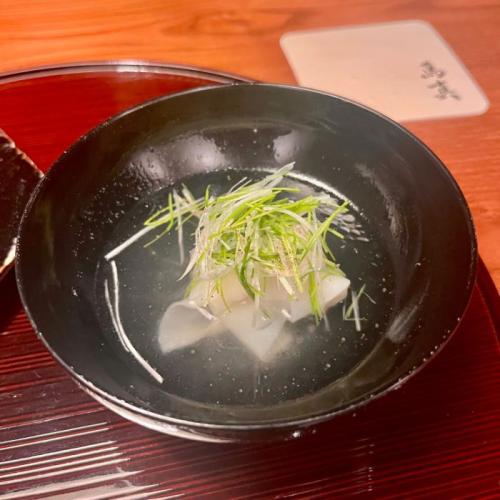 鳥真のスープ