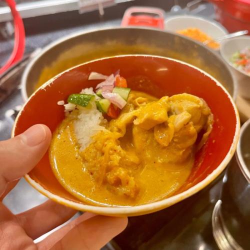 クリスマスブッフェのカレー2