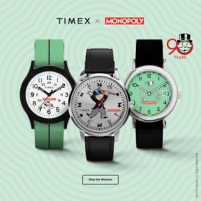 TIMEX×モノポリー90周年!ユニークなコラボウォッチが登場