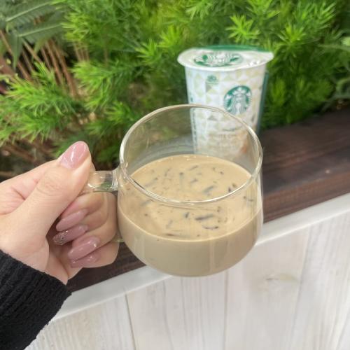 スターバックスのホワイトチョコレート with カラメルコーヒージェリー⑥