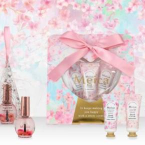 Meicaのさくら香るハンドケア♡春を先取るネイルオイル&クリーム登場