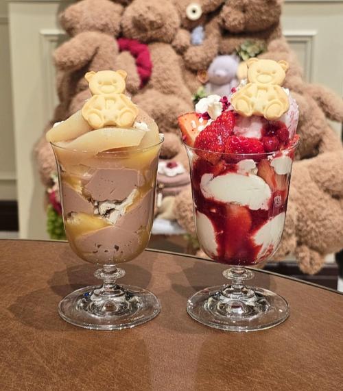 ピケカフェのパフェ1