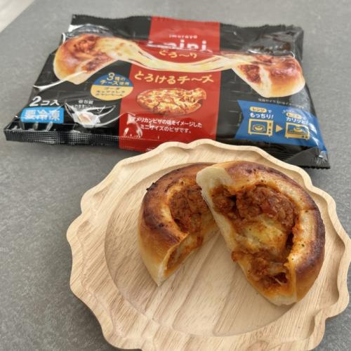 井村屋のmini PIZZAテリマヨ＆チーズ⑤