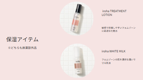 irohaヘルスケアの製品②