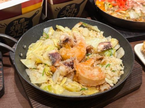 丸亀うどんメシの海鮮ねぎ塩味