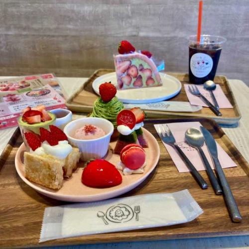 いちごfactoryの静岡いちご×静岡抹茶スイーツ
