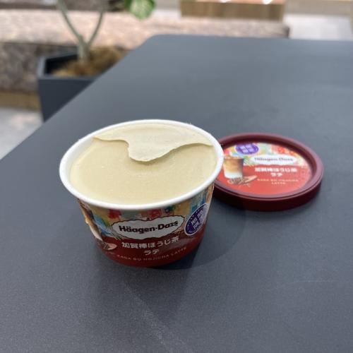 ハーゲンダッツの加賀棒ほうじ茶ラテ③