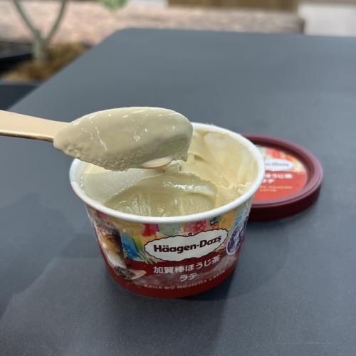 ハーゲンダッツの加賀棒ほうじ茶ラテ⑦