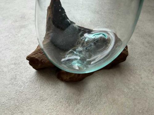 流木ガラス