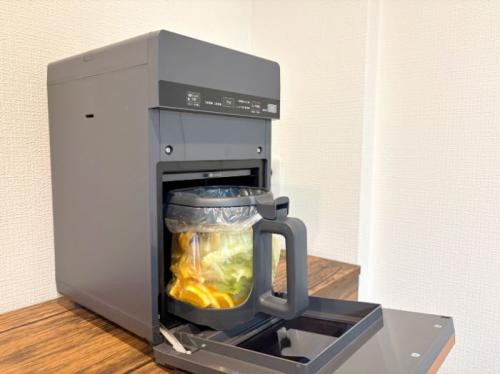 生ごみ乾燥機の乾燥直前