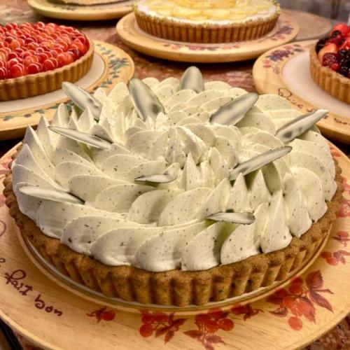キルフェボンの菊川新茶のタルトホール
