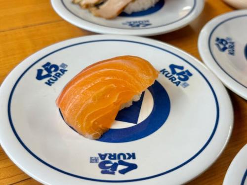 くら寿司2606前半のアトランティック生サーモン