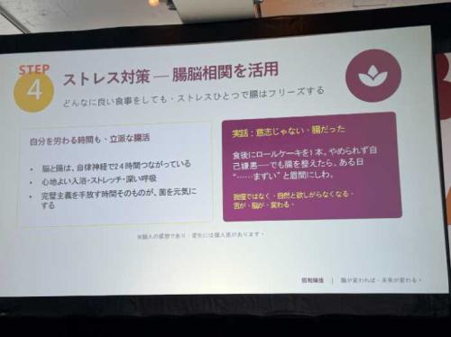 「One &Only マイクロバイオーム ラボ」のセミナー⑦