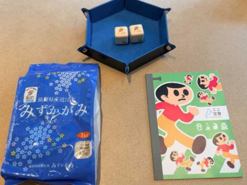 ここ滋賀ビワコロチャレンジの景品