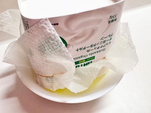 グリークヨーグルトの水切り