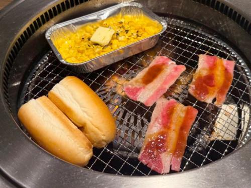 牛角夏祭りの焼き風景2