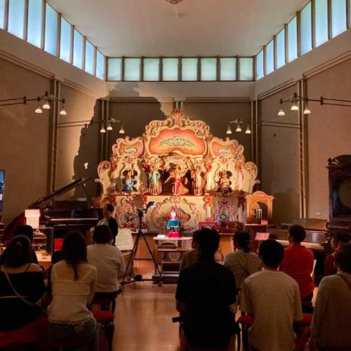 浜名湖オルゴールミュージアムの自動演奏楽器の実演