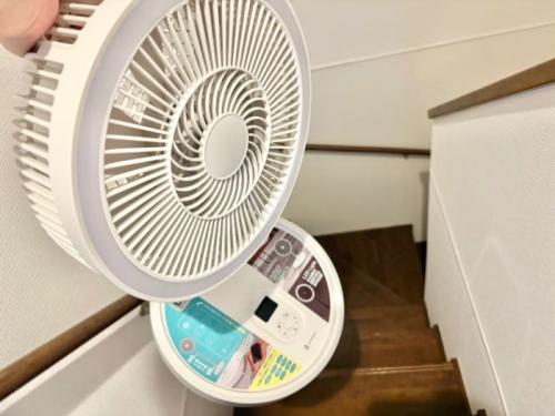 ライフオンプロダクツの軽量扇風機