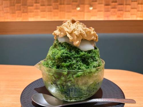 茶の庭かき氷