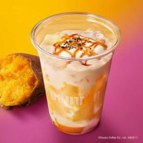 ドトールのお芋スイーツ&ドリンクが登場!蜜芋オレや紅はるかミルクレープで秋を満喫