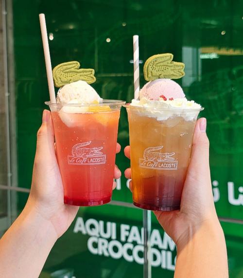 ラコステカフェのドリンク1